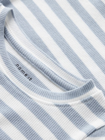 NAME IT Bluse Dekab Blue Fog Cloud Dancer